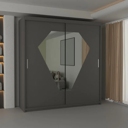 DIAMOND 150CM/203CM WARDROBE