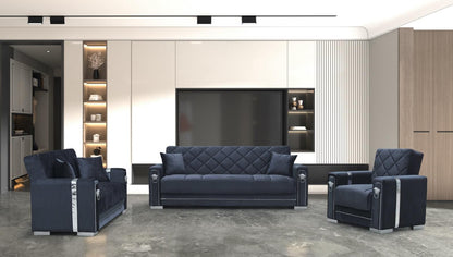 Turkish 3 & 2 & 1 Seater Sofa Bed with Storage