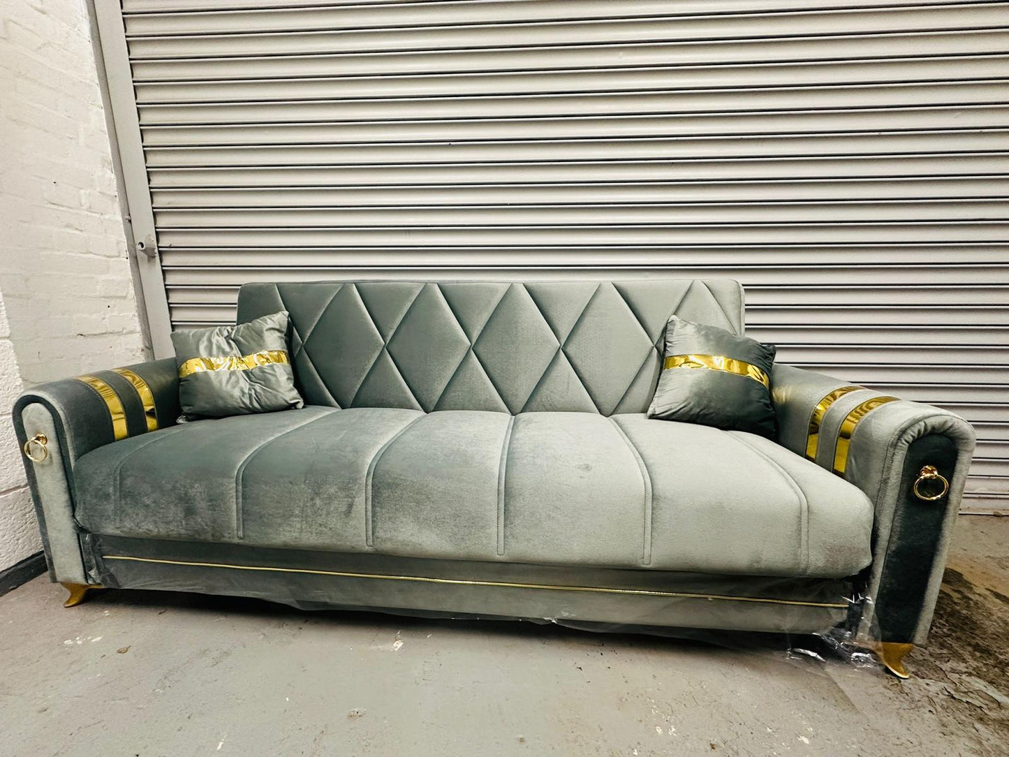 Turkish 3 & 2 & 1 Seater Sofa Bed with Storage