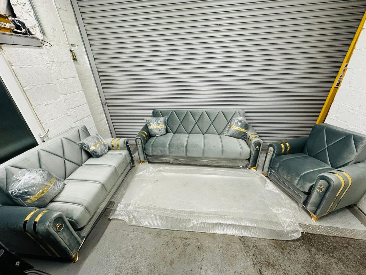 Turkish 3 & 2 & 1 Seater Sofa Bed with Storage