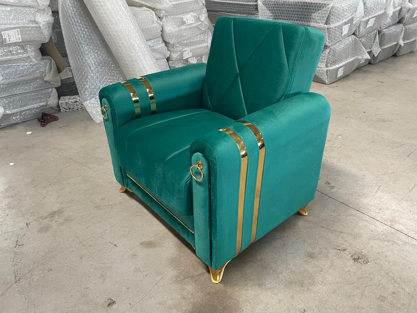 Turkish 3 & 2 & 1 Seater Sofa Bed With Storage