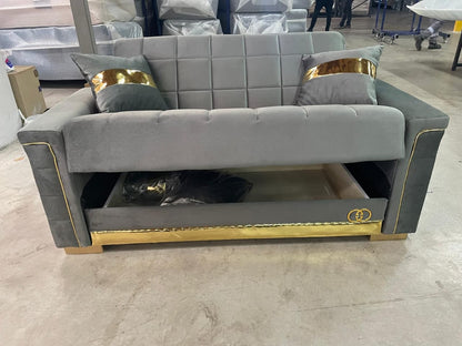 Turkish 3 & 2 & 1 Seater Sofa Bed With Storage