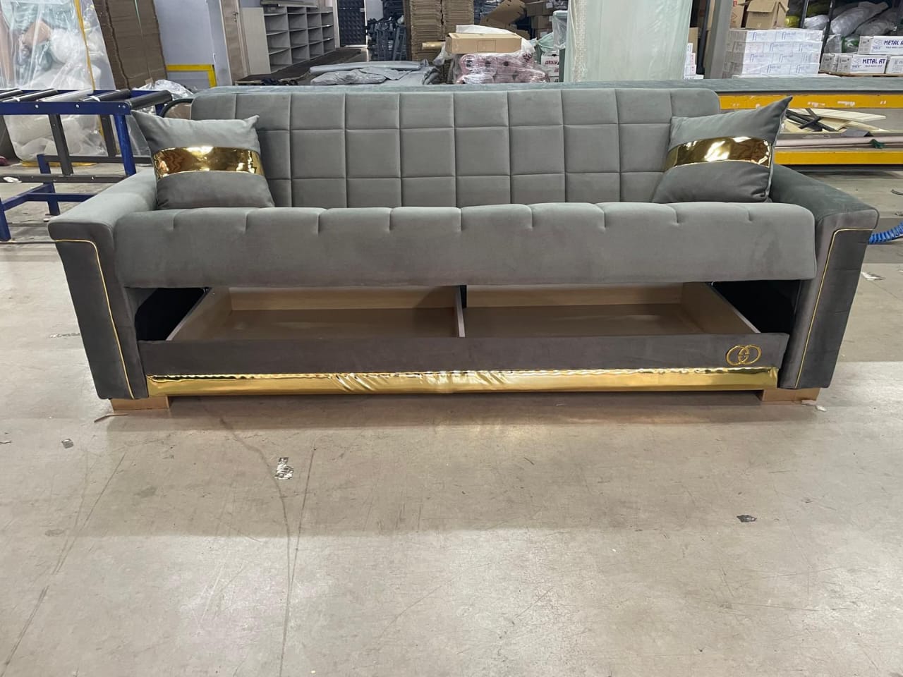 Turkish 3 & 2 & 1 Seater Sofa Bed With Storage