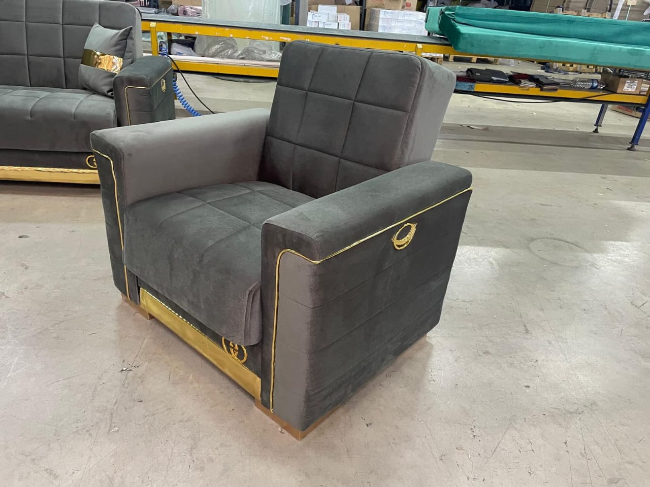 Turkish 3 & 2 & 1 Seater Sofa Bed With Storage