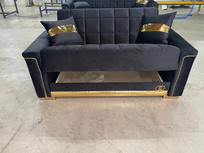 Turkish 3 & 2 & 1 Seater Sofa Bed With Storage