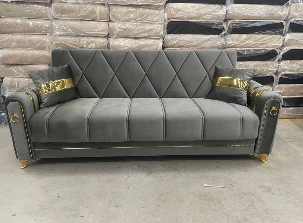 Turkish 3 & 2 & 1 Seater Sofa Bed with Storage