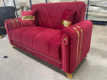 Turkish 3 & 2 & 1 Seater Sofa Bed with Storage
