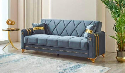 Turkish 3 & 2 & 1 Seater Sofa Bed with Storage