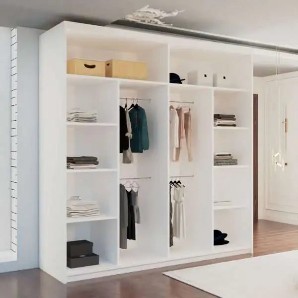 LYON 150CM/180CM/203CM GLOSSY WARDROBE