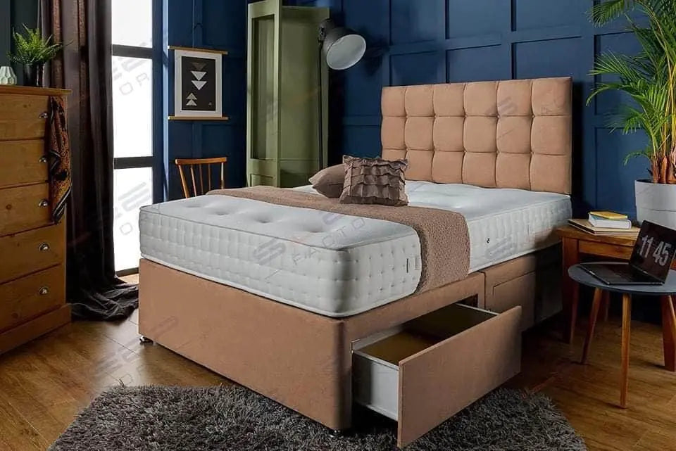 DIVAN BED, SINGLE/DOUBLE/KING/SUPERKING